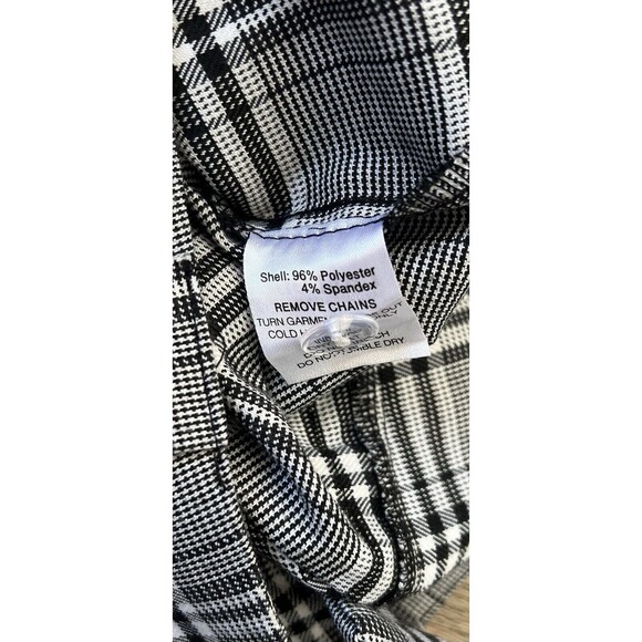 I AM GIA Women's Plaid Cobain Pants Cargo Stretch High Rise Size Small - Picture 6 of 10